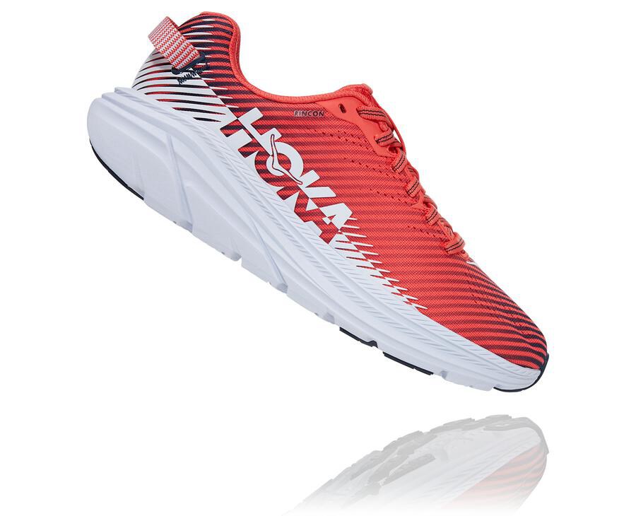 Tenis Hoka One One Mujer Rojos/Blancos - Rincon 2 - FQUD74536